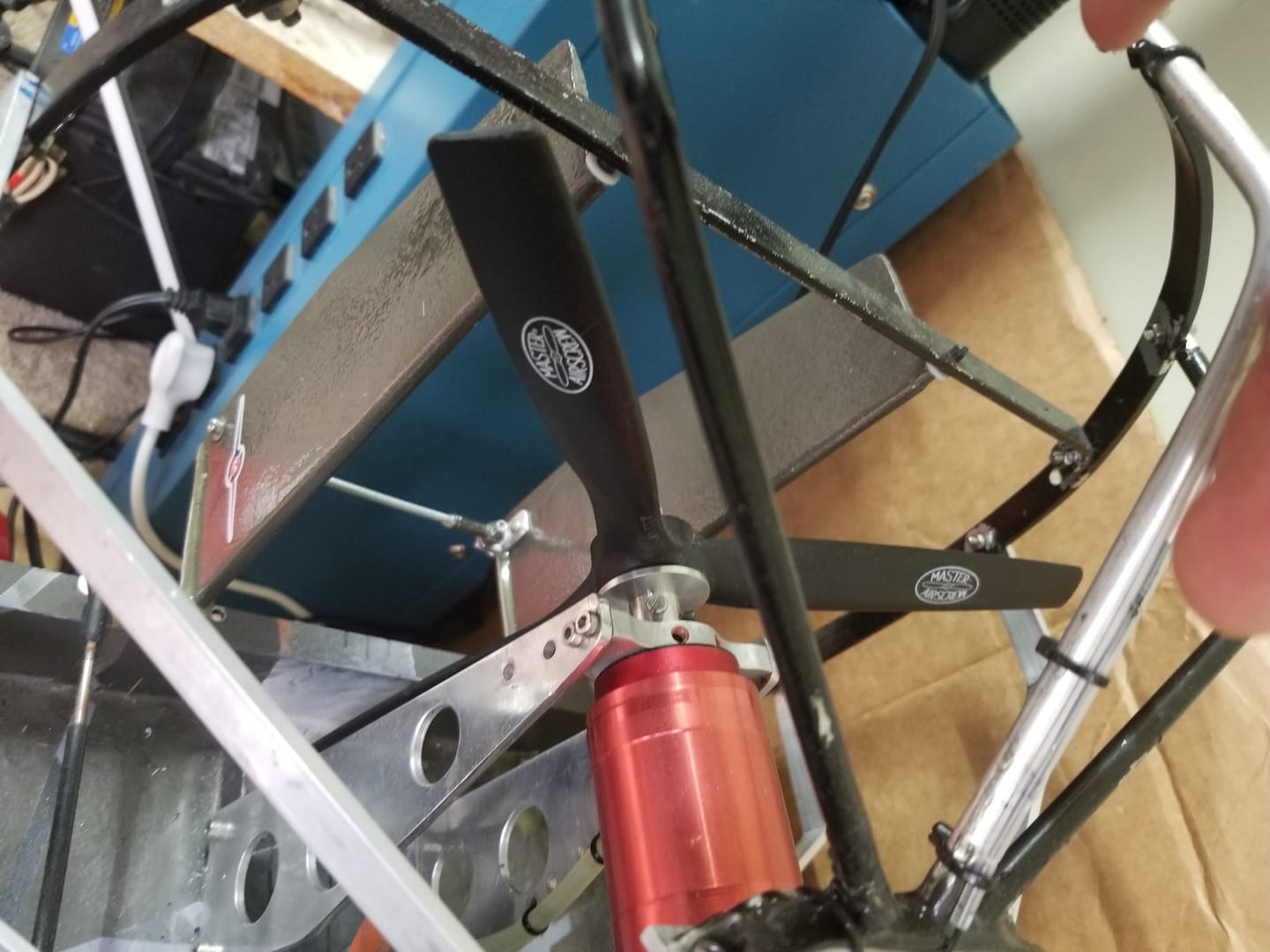 Customer photo review of 3-Blade - 13x8 Propeller Rev./Pusher