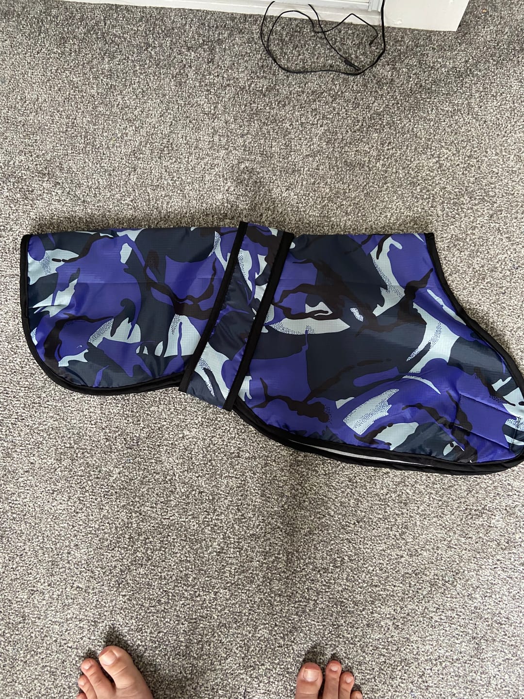 Customer photo review of Water Resistant Camouflage Ripstop Fabric