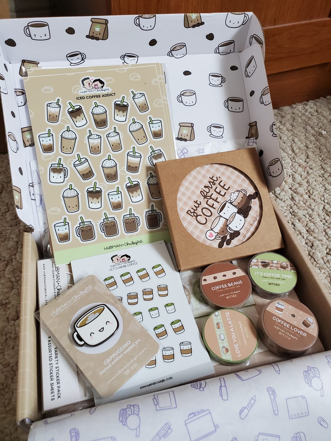 Customer photo review of Coffee Lovers Box Set