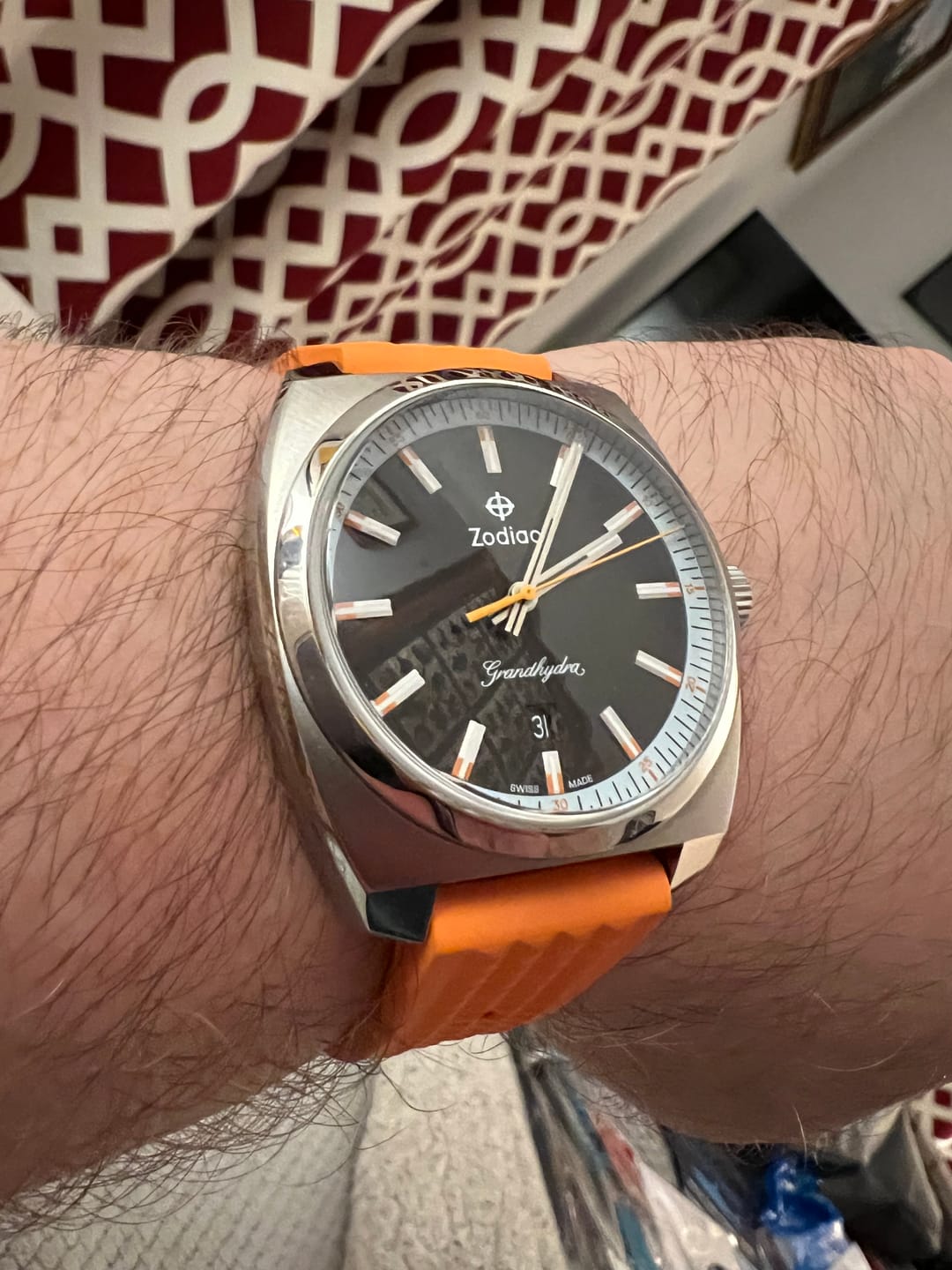 Customer photo review of Waffle Rubber - Orange