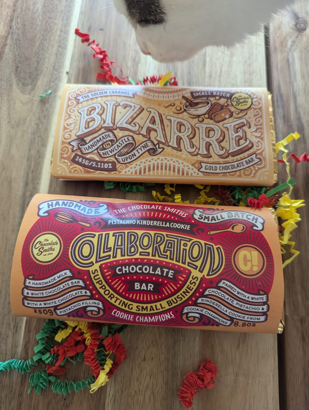 Customer photo review of The Golden Caramel Bizarre Bar 145g
