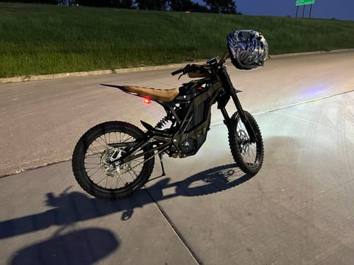 Customer photo review of Custom Seat Cover: E-Ride Pro S / SS