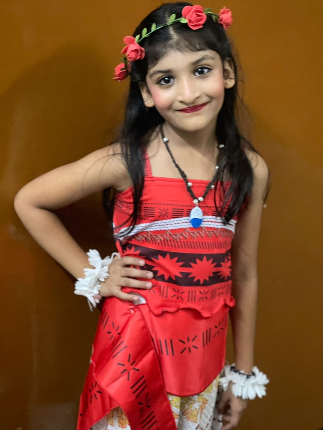 Customer photo review of Princess Moana Costume for girls