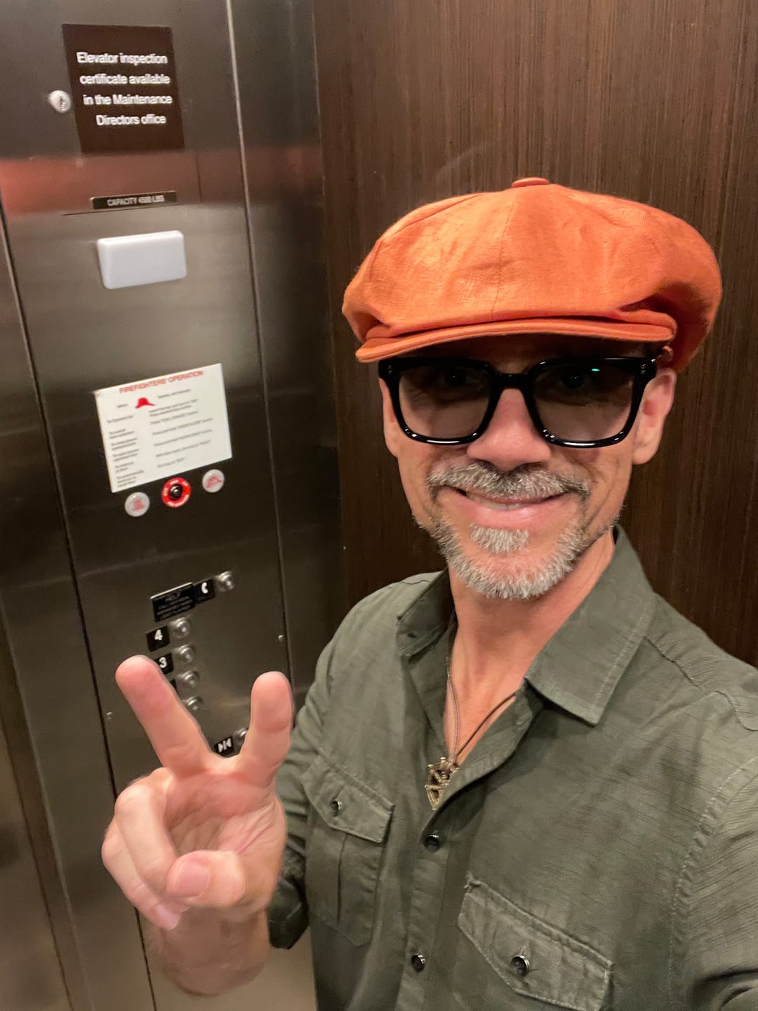 Customer photo review of Connery Cap Linen