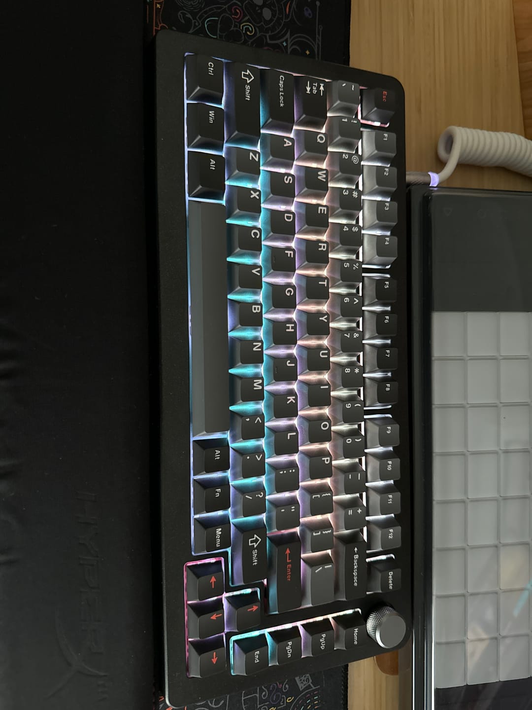 Customer photo review of DrunkDeer A75 Pro Wired Actuation Distance Adjustable Magnetic Switch Keyboard