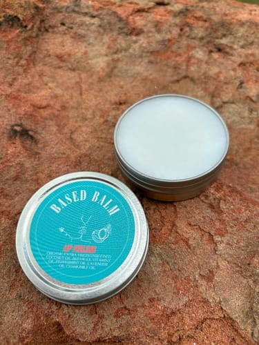 Customer photo review of Based Balm’s Starter Kit
