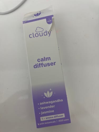 Customer photo review of Cloudy® Calm Portable Aroma Diffuser