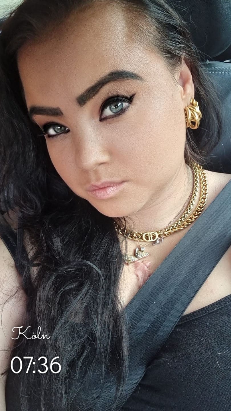 Customer photo review of Triple Ohrstecker | 18K vergoldet