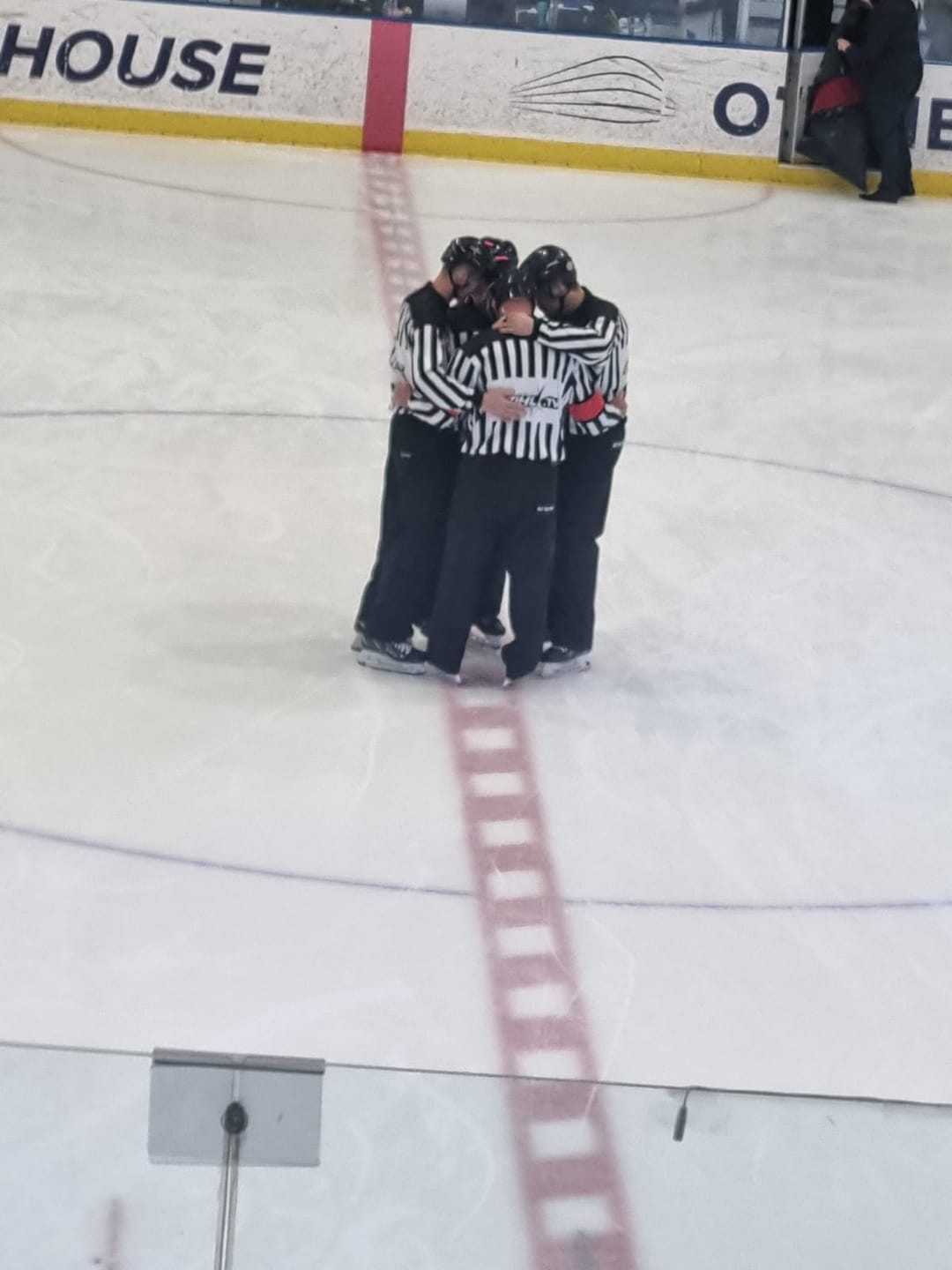 Customer photo review of ZR-PRO HOCKEY REFEREE JERSEY W/ SEWN-IN ARM BANDS