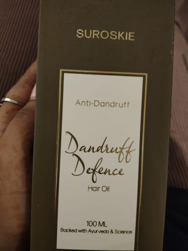 Customer photo review of Mini Dandruff Defence Hair Oil