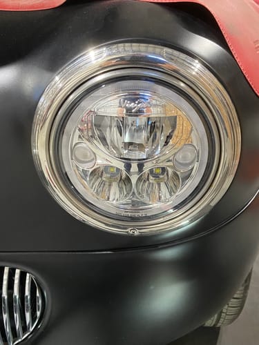 Customer photo review of 7" VX Series LED Headlight Kit - Chrome | White Halo