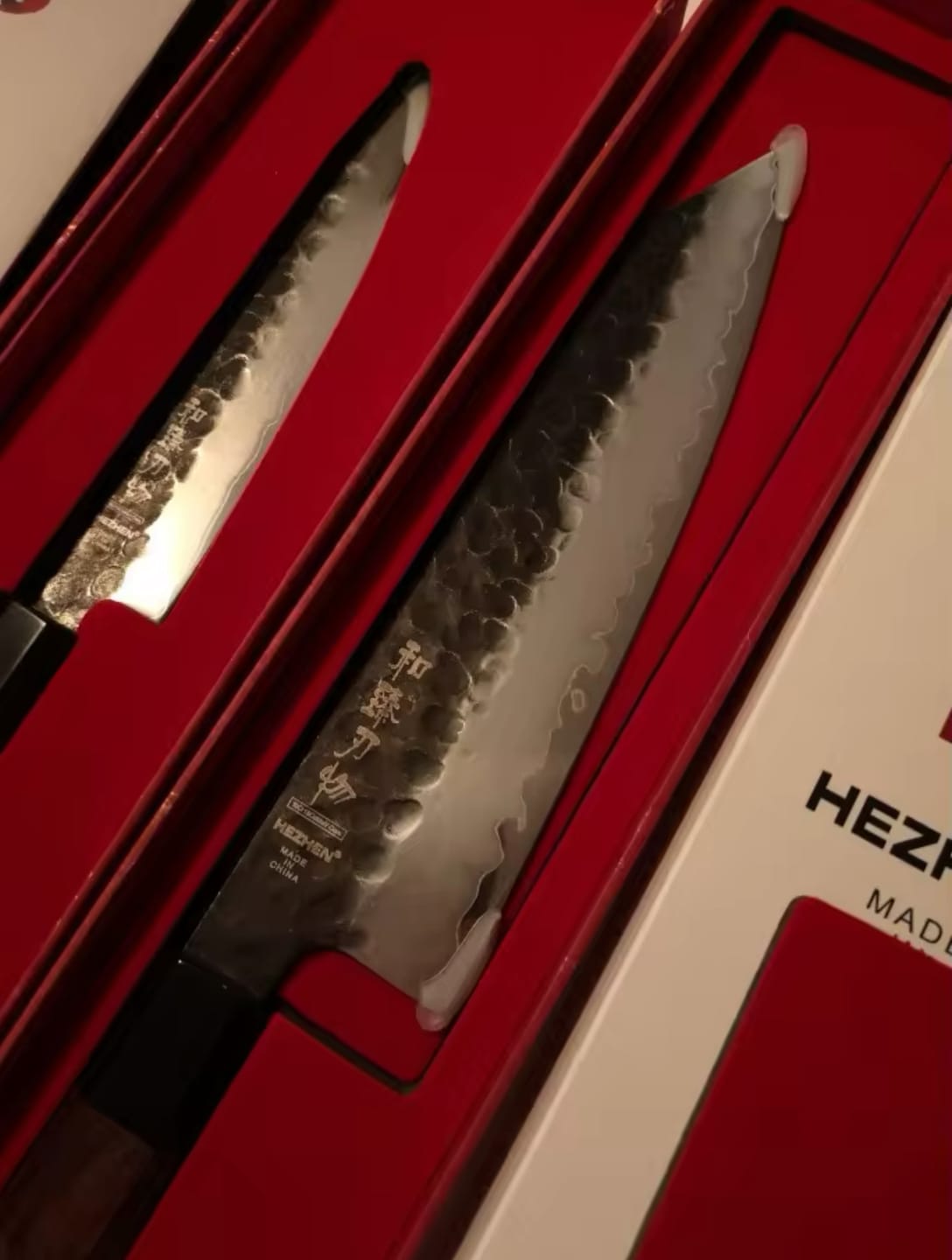 Customer photo review of HEZHEN Shizen Series, 4-Teiliges Messerset