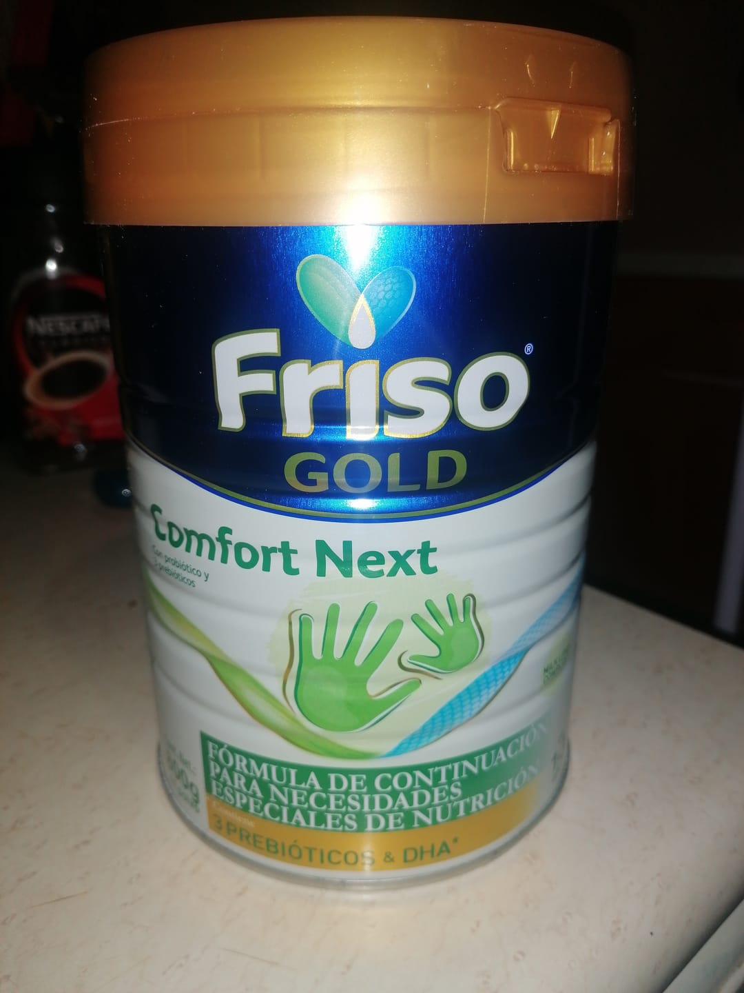 Customer photo review of Friso Gold Comfort Next (1 A 3 Años) Pack C/ 1.2 Kg