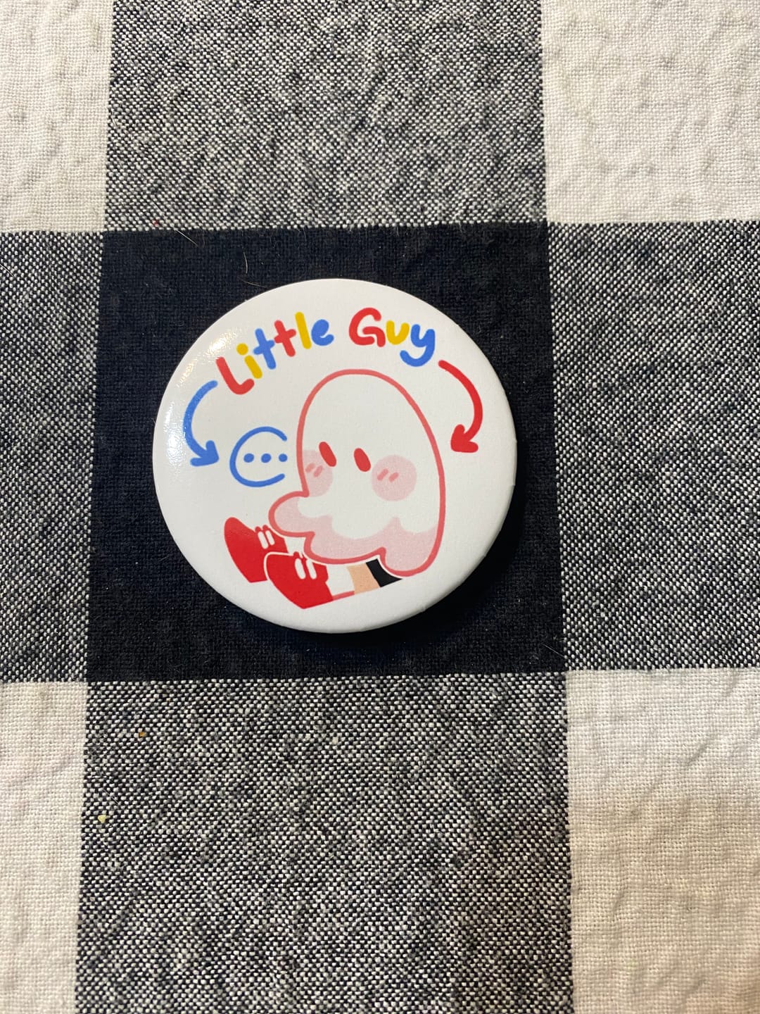 Customer photo review of Little Guy Buttons
