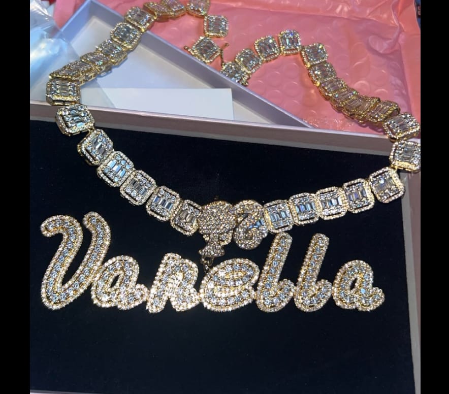 Customer photo review of SASHA CUSTOM NECKLACE - BARBIE STYLE