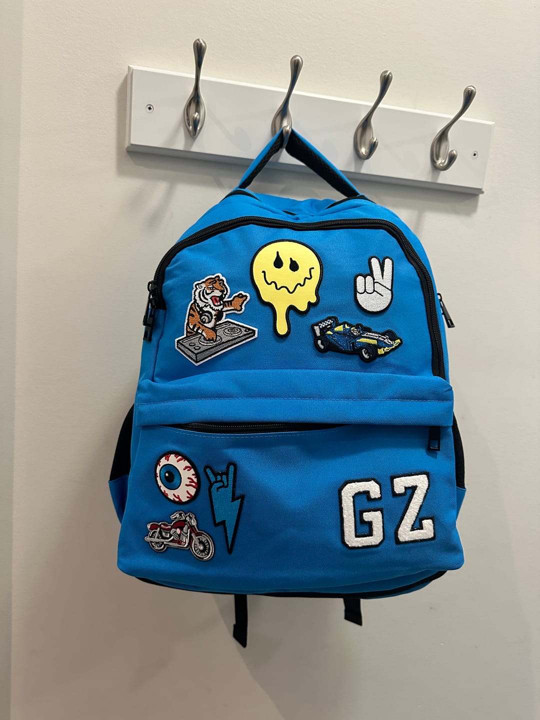 Customer photo review of Recycled Backpack