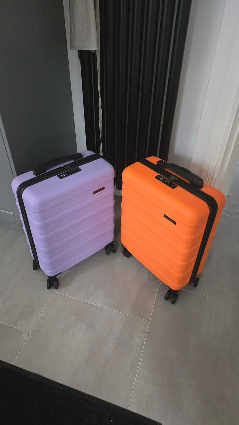 Customer photo review of Anode 40L Cabin Suitcase - 55x40x20cm