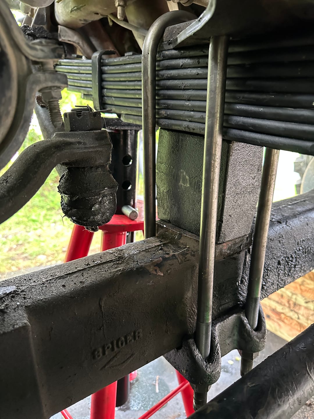 Customer photo review of 3/4 Inch Diameter U-Bolts - Round
