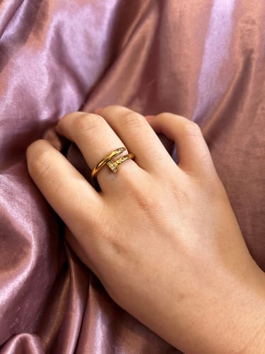 Customer photo review of The Matisse Ring