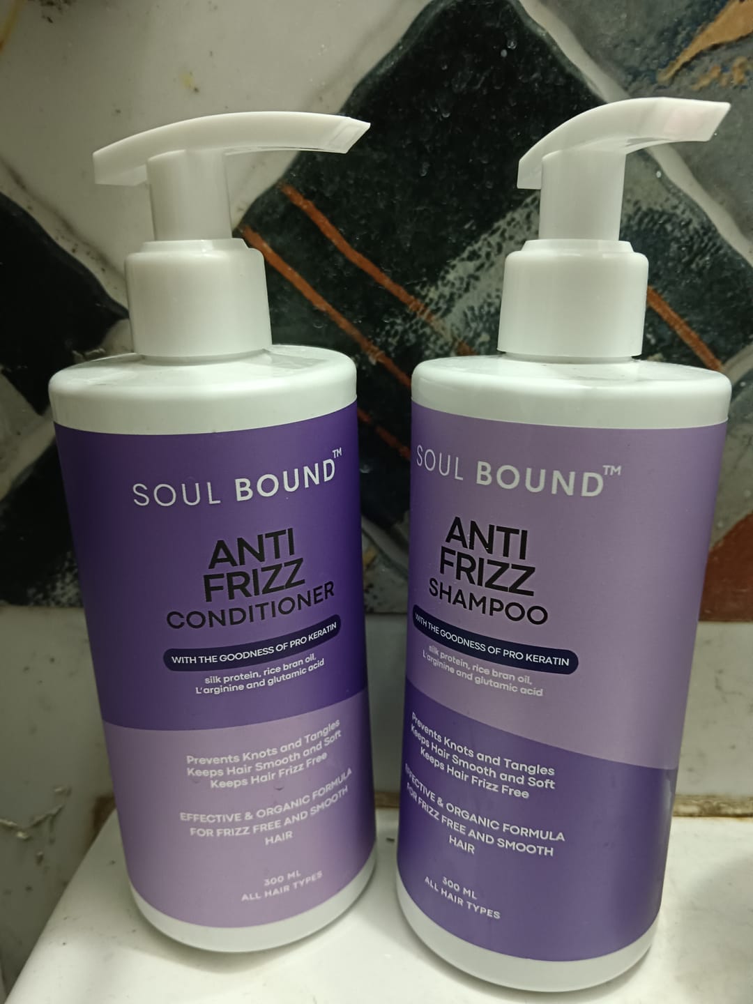 Customer photo review of Anti-Frizz Shampoo