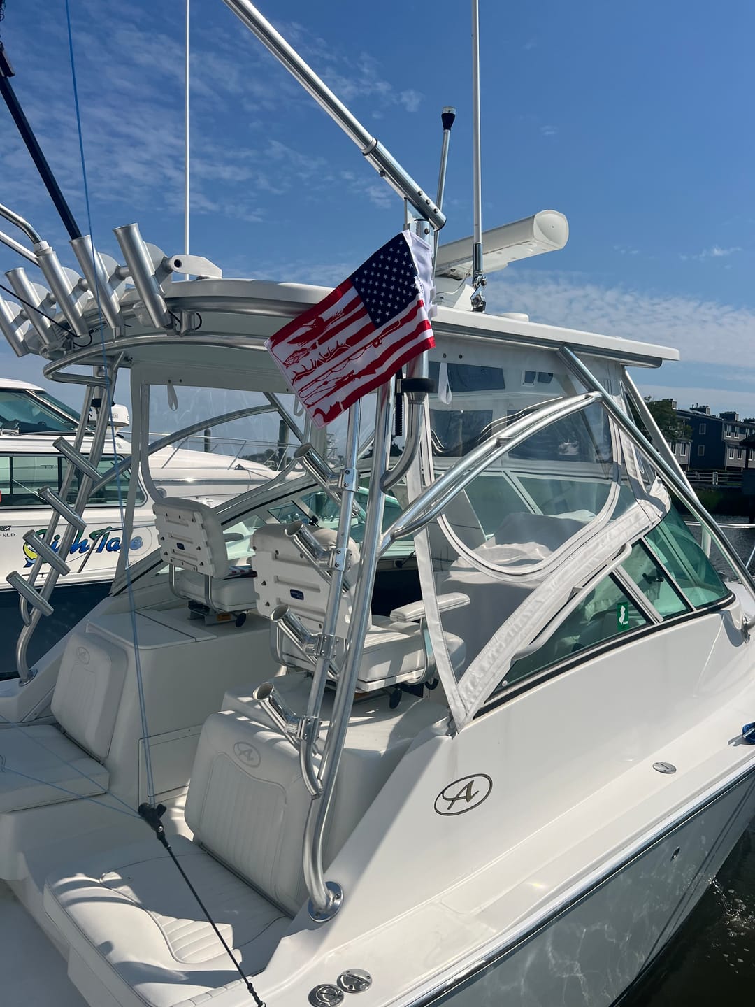 Customer photo of the Gone Hunting & Fishing Flag