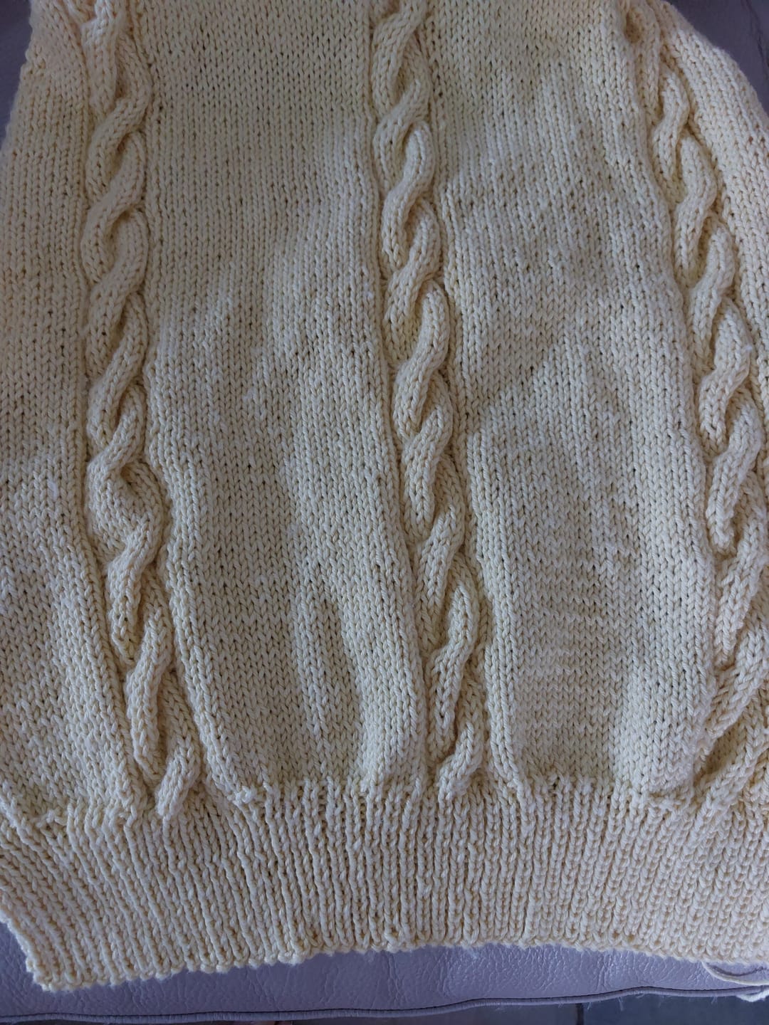 Customer photo review of Cotton Blend 8 ply