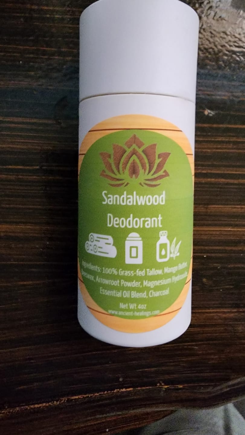 Customer photo review of All-Natural Tallow Deodorant