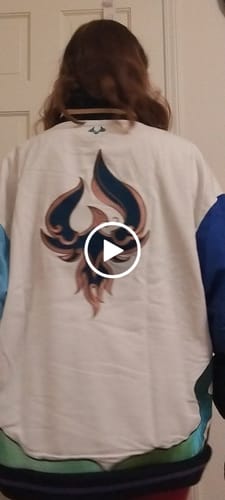 Customer video review of Genshin Varsity Jacket Preorder