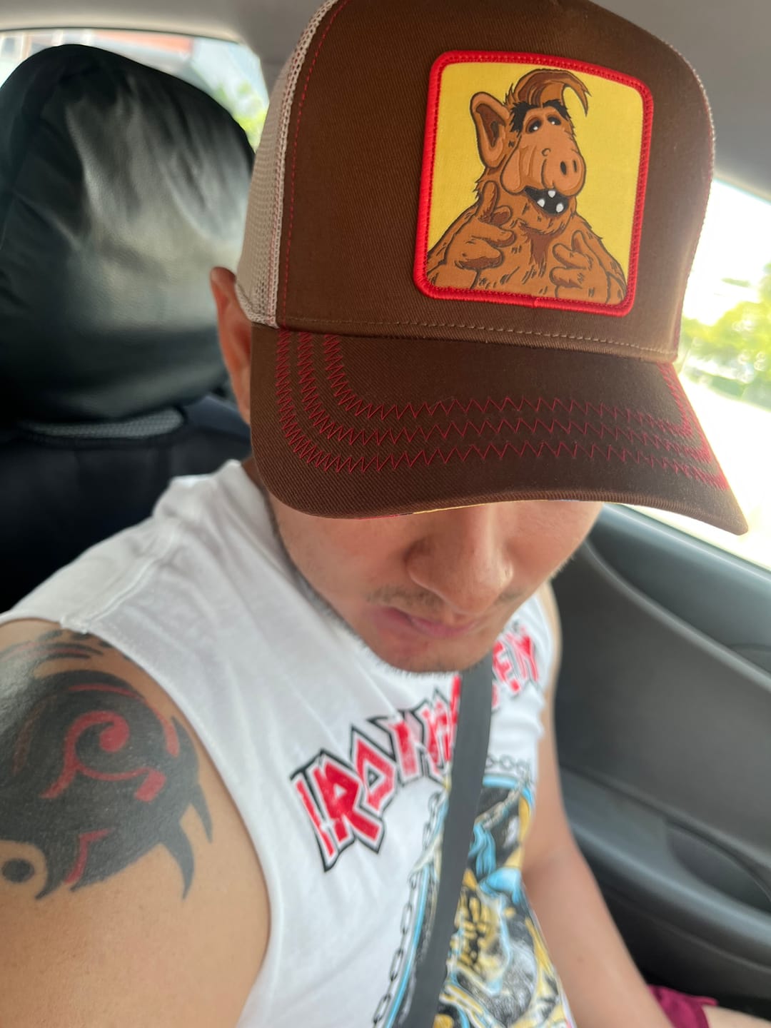 Customer photo review of OVERLORD X Alf: Alf Trucker Cap