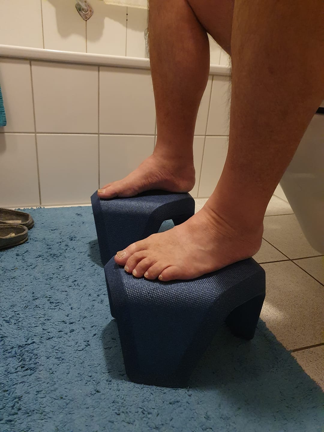 Customer photo review of stuul® Toilet Stool | The Poop Stool - Made in Germany (Classic Collection)