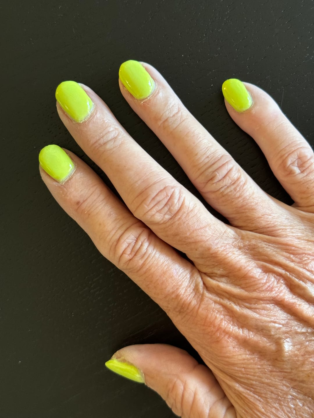 Customer photo review of Green Light Dipping Powder