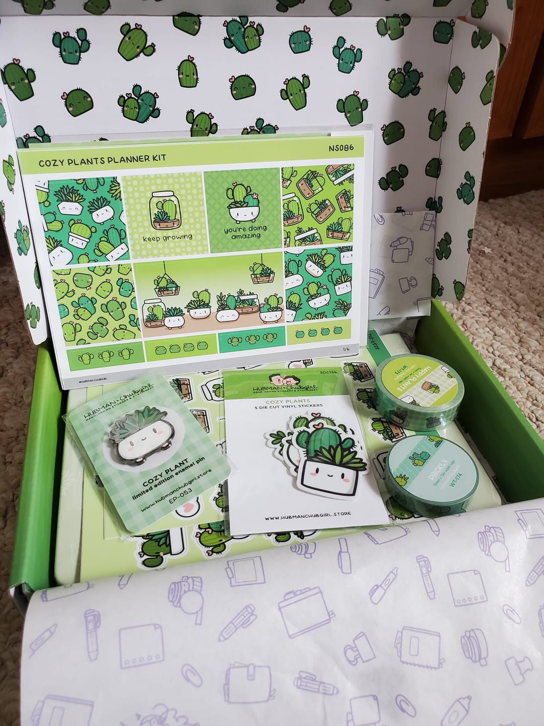 Customer photo review of Cozy Plants Box Set