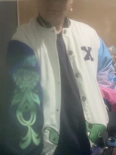 Customer photo review of Genshin Varsity Jacket Preorder