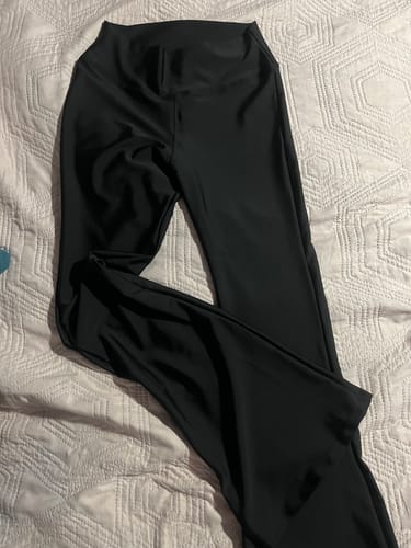 Customer photo review of Leggin negro acampanado