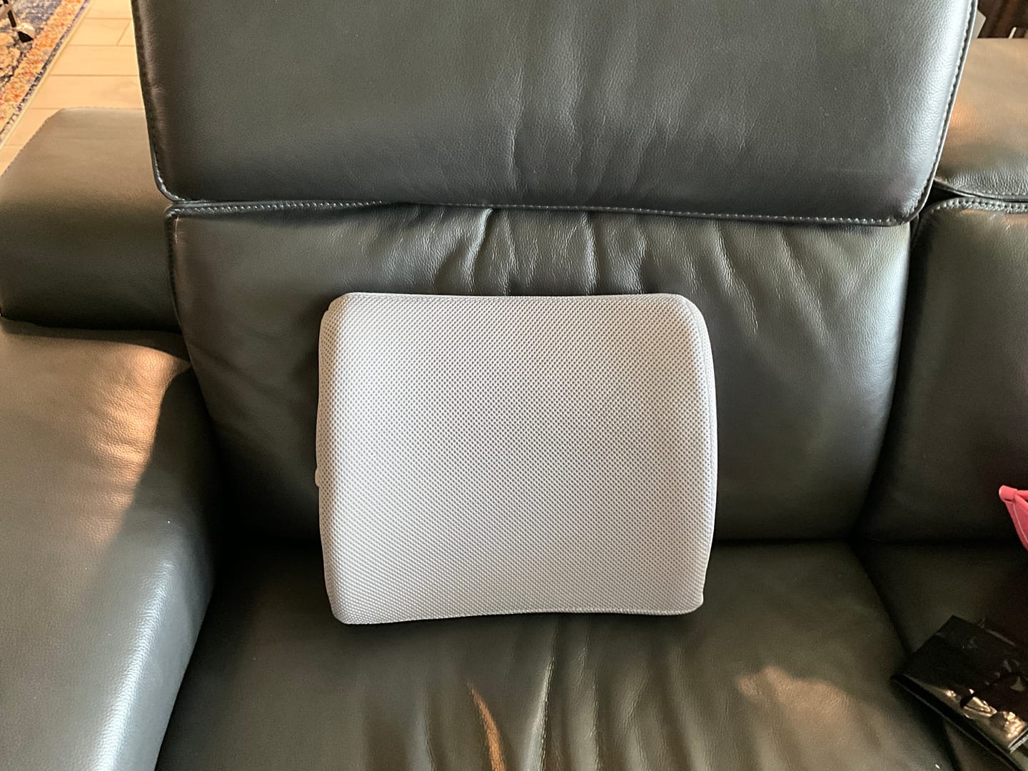 Customer photo review of Lumbar Support for Sofa, Chair and Car