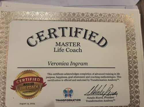 Customer photo review of Master Life Coach Certification Bundle (X)