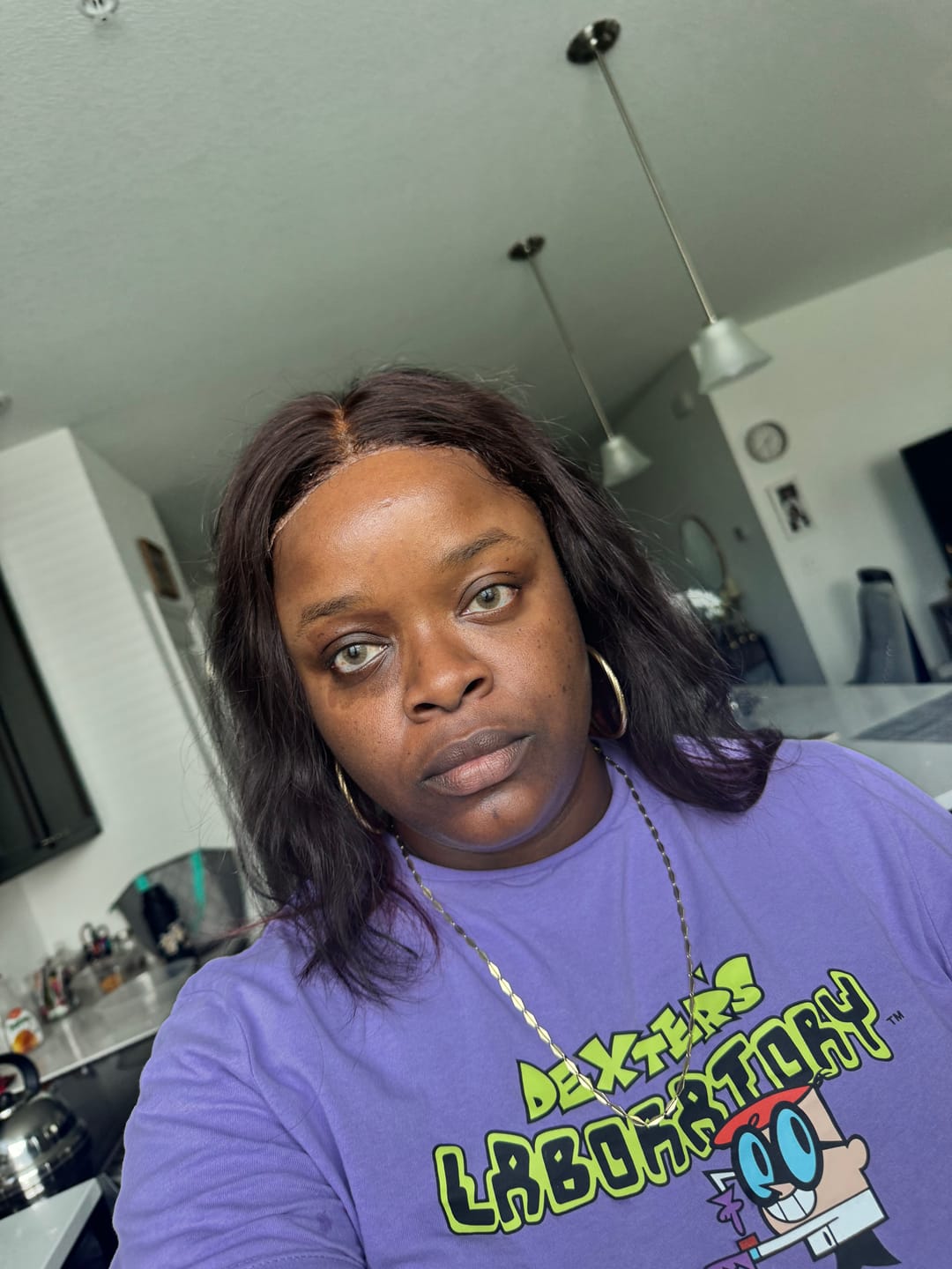 Customer photo review of Bassia Brown Colored Contact Lenses