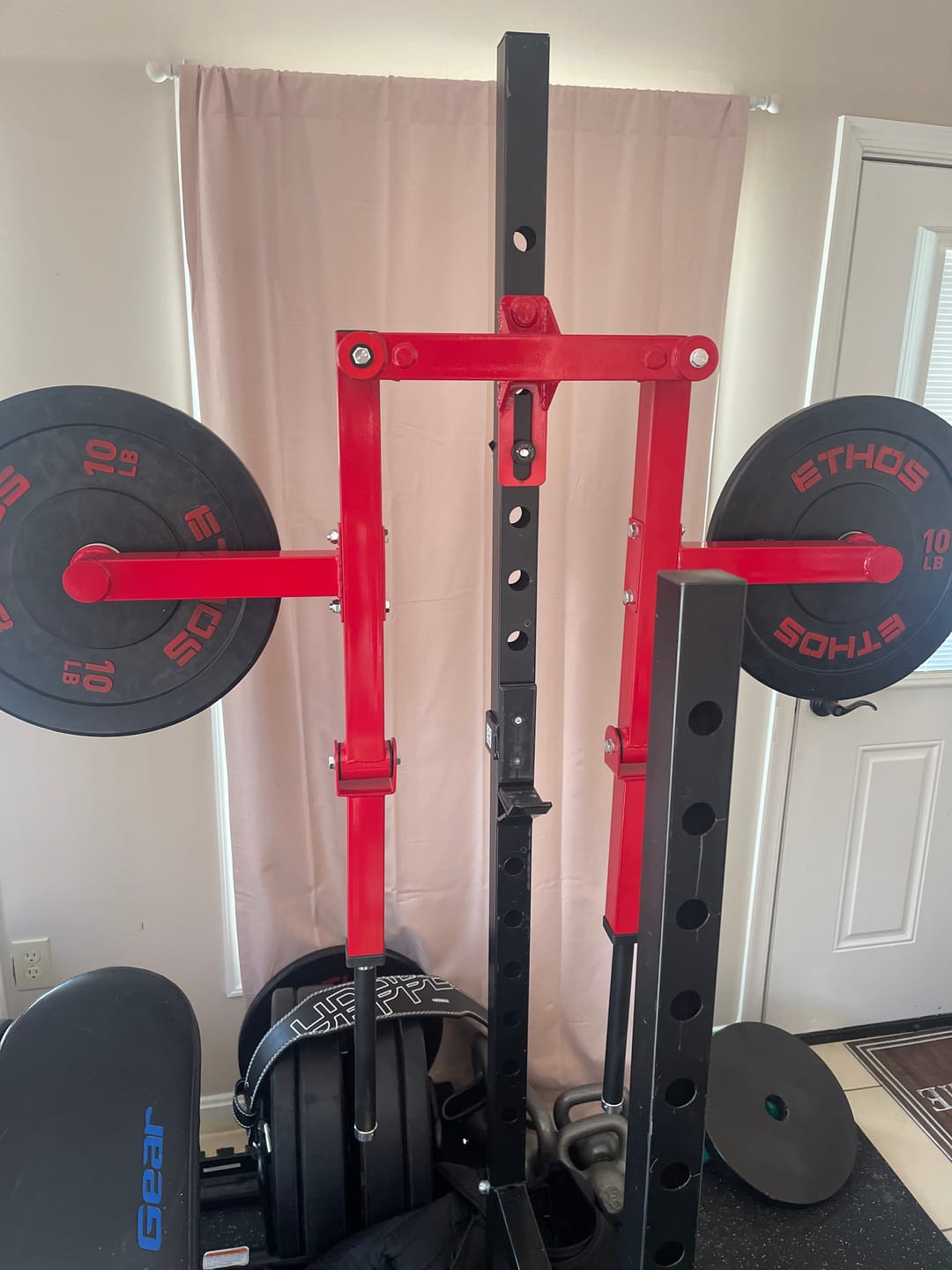 Customer photo review of Rack Mounted Lateral Raise