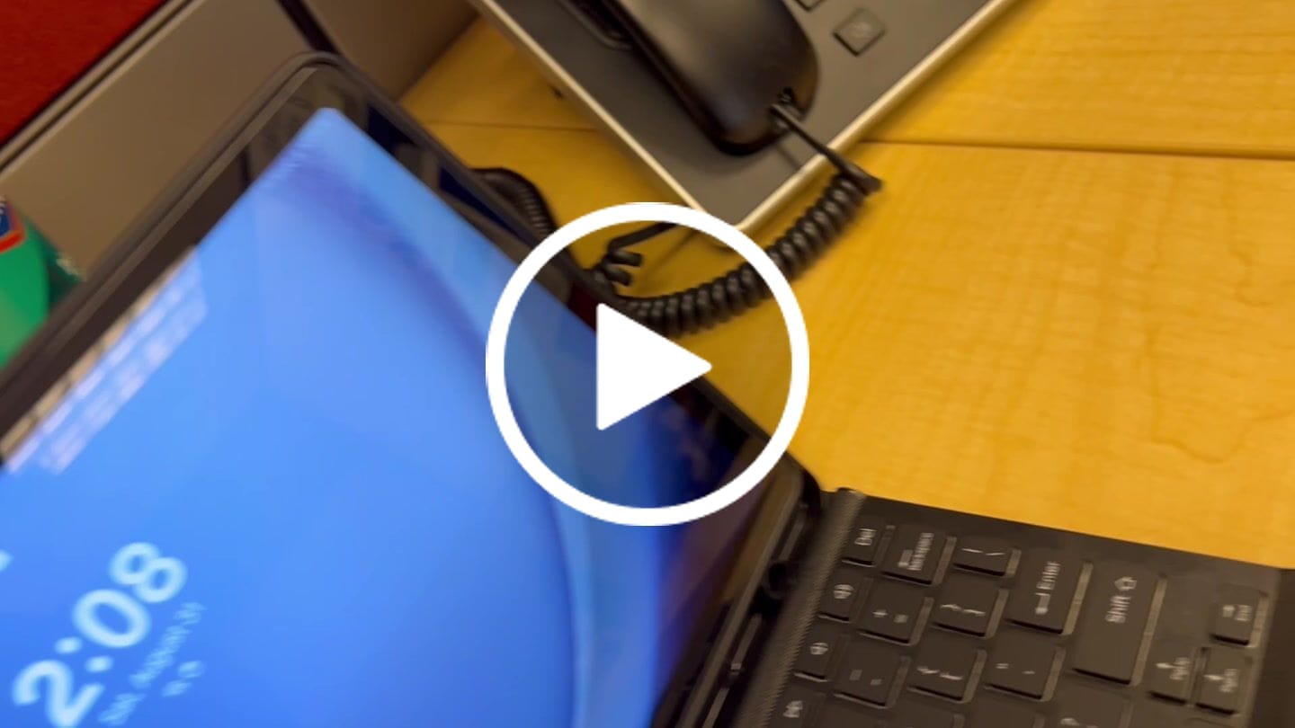 Customer video review of Navigate Series Keyboard Folio Case - Galaxy Tab A9+