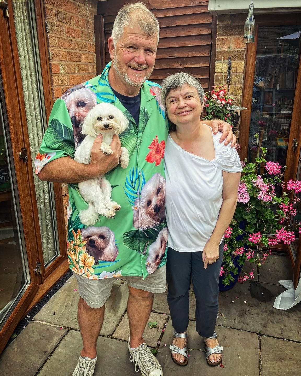 Customer photo review of Your photo - Personalised swim shorts