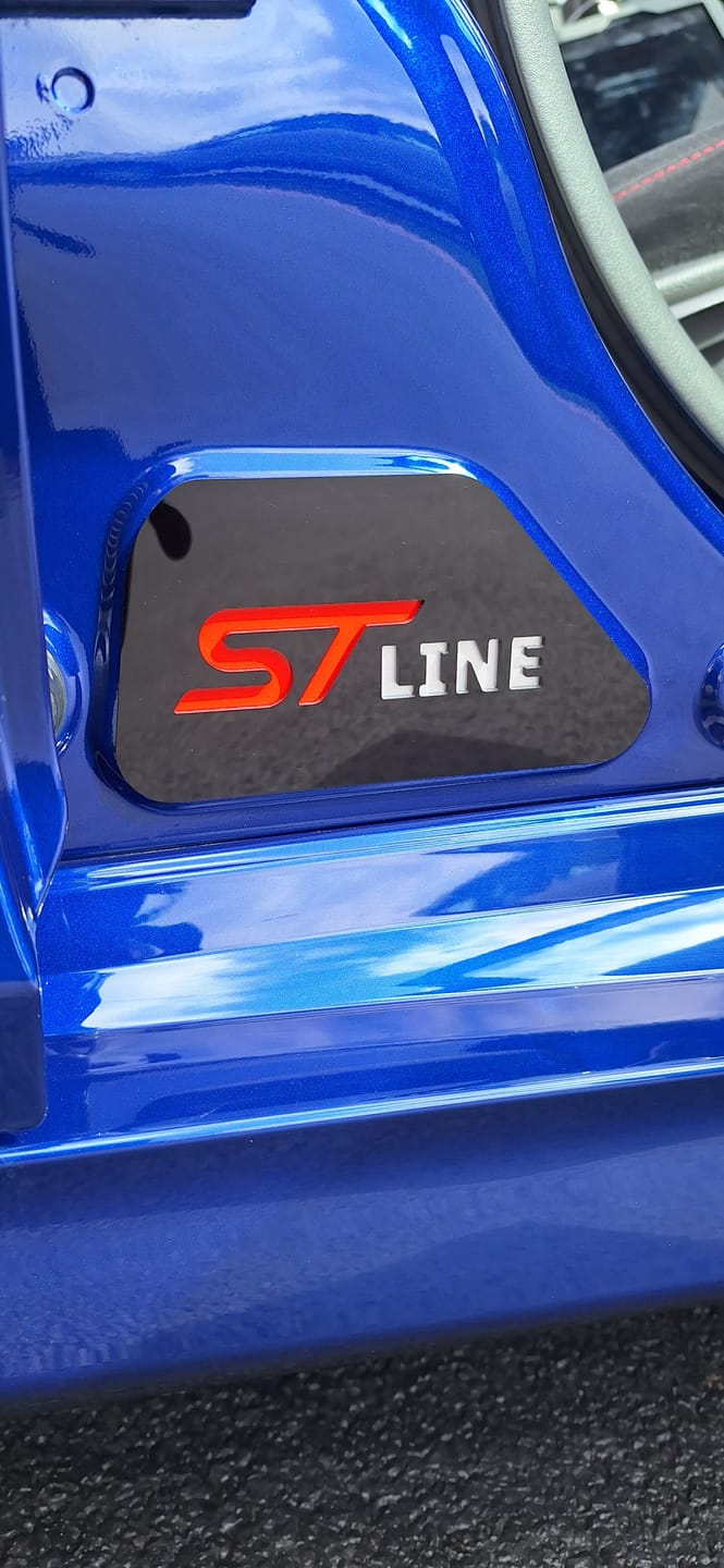 Customer photo review of Mk3/3.5 Focus Door Sill Plates - RS ST ST-Line