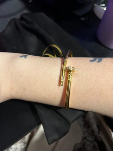 Customer photo review of The Matisse Bangle