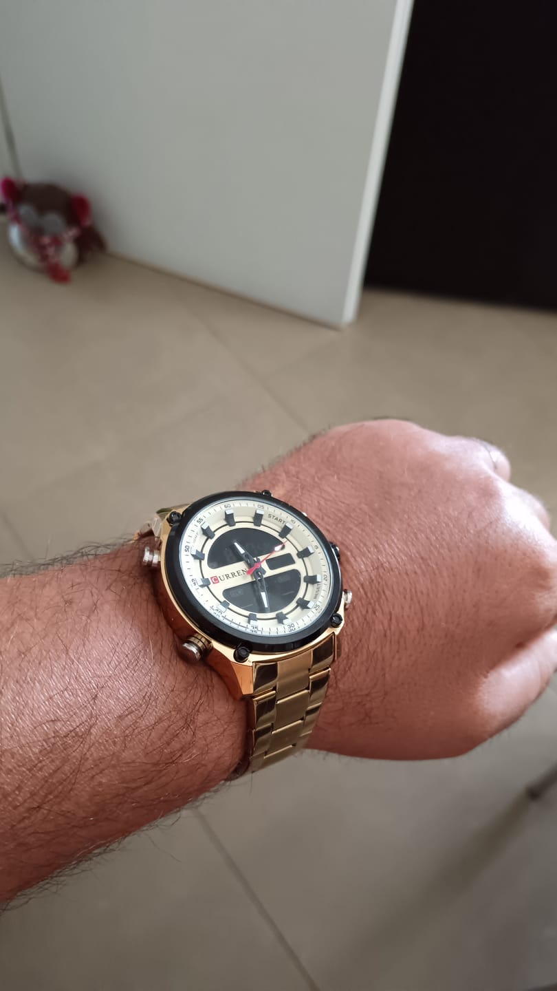 Customer photo review of Curren Sydney® orologio uomo acciaio