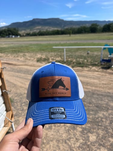 Customer photo review of [12 Pack] 112 Style Leather Patch Trucker Hats