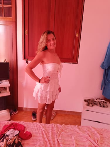 Customer photo review of Abito Penelope Sangallo