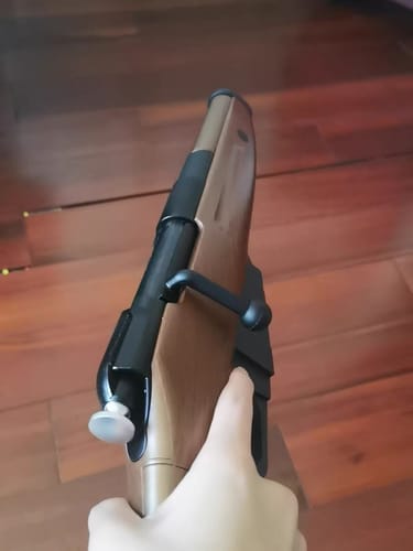 Customer photo review of Obrez Mosin Nagant Shell Ejection Soft Bullet Toy Gun