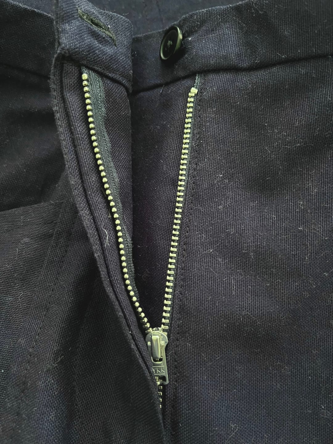 Customer photo review of YKK Metal Trouser Zip