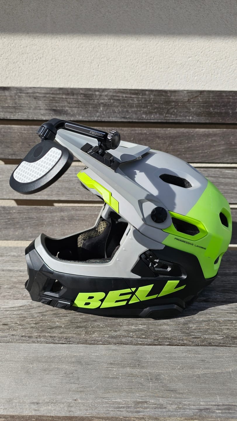 Customer photo review of Helmet Mirror