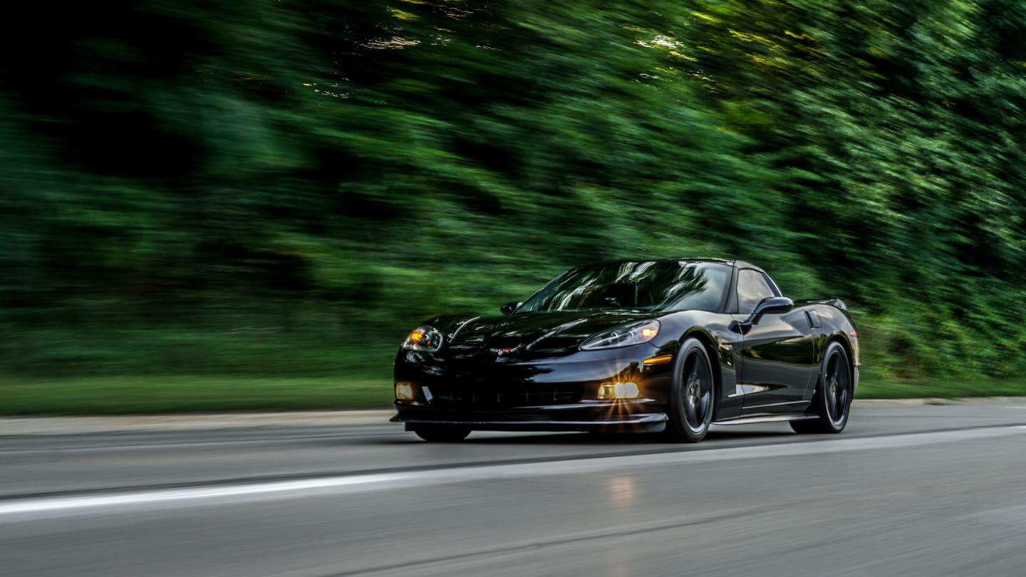 Customer photo review of Corvette C6 Base Extended Front Splitter Lip | ZR1 Conversion Package