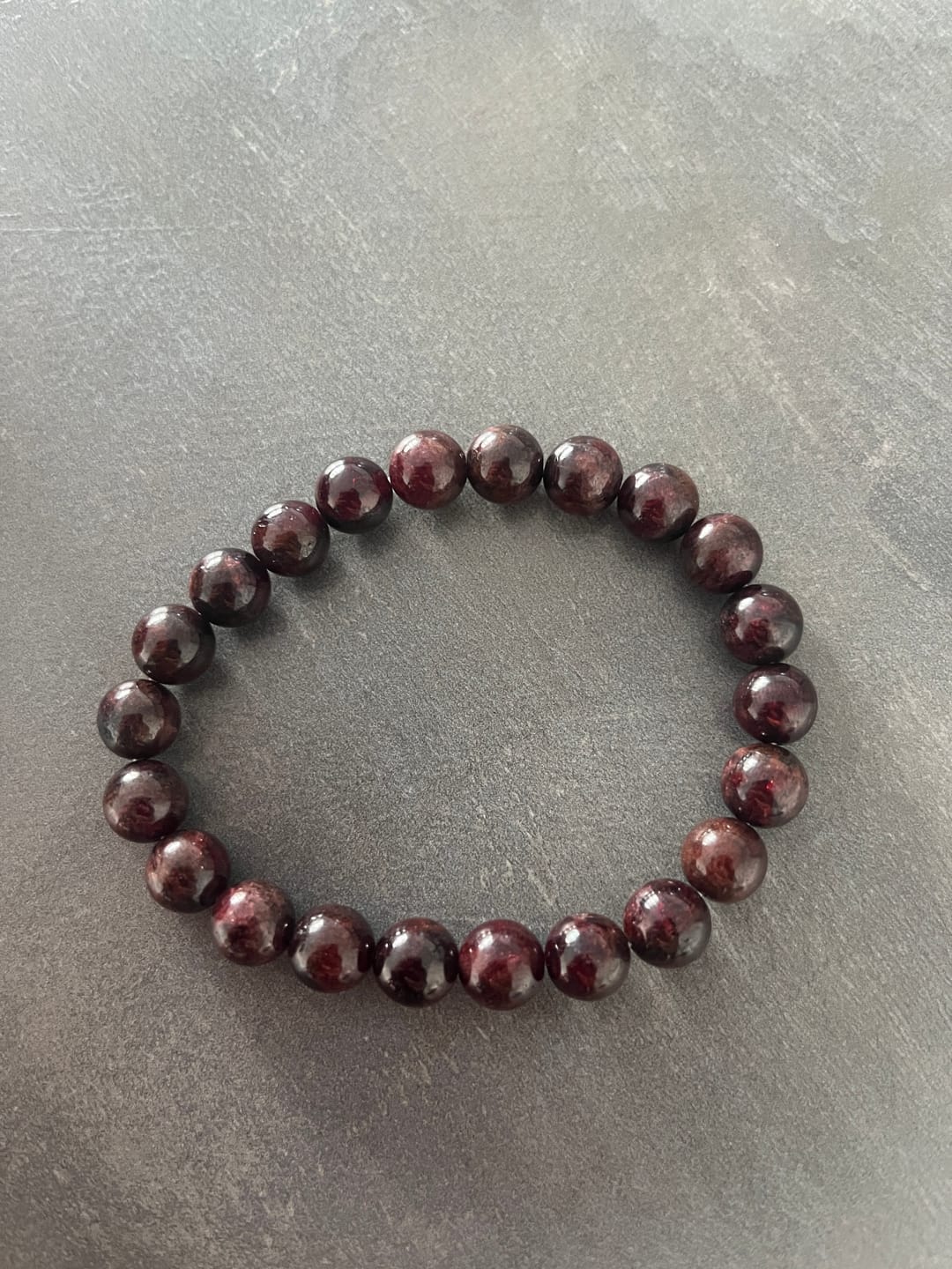 Customer photo review of Bracelet Grenat